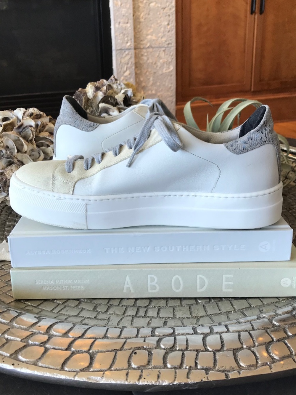 P448 ITALIAN LEATHER LUXURY SNEAKERS - Picture 8 of 16